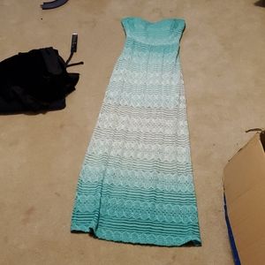 Mermaid strapless dress